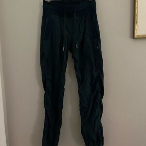 lululemon athletica Dark Green-Blue Dance Pants